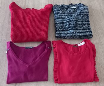 Lot de 4 pulls femme