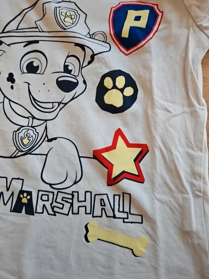 T-shirt pat patrouille 6 ans garçon - photo numéro 3