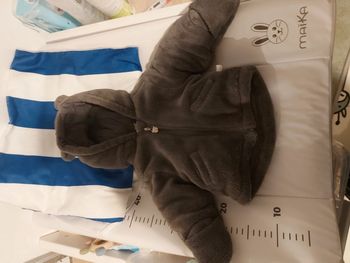 Manteau bébé chaude pilou