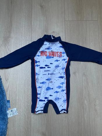 Maillot de bain combi 12 mois
