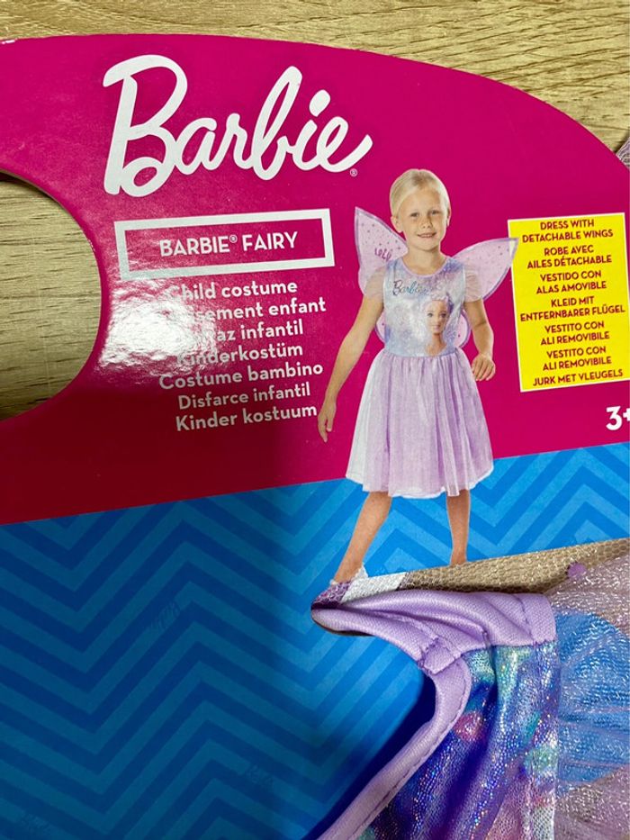 Déguisement Classique Barbie Fée neuve valeur 30€ - photo numéro 2