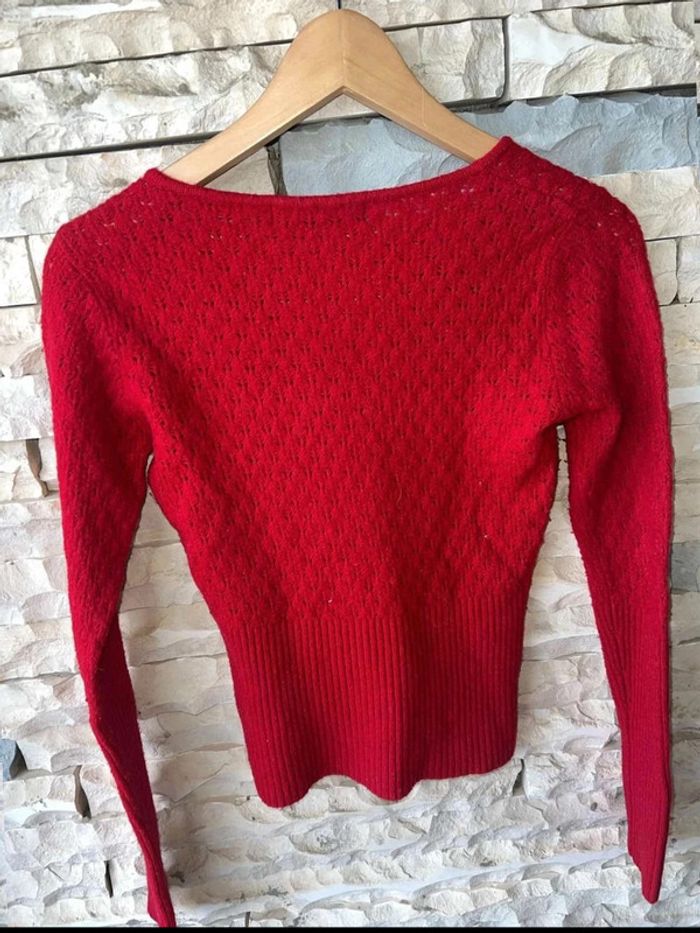 Super petit pull près du corps vintage - Taille XS-S - photo numéro 3