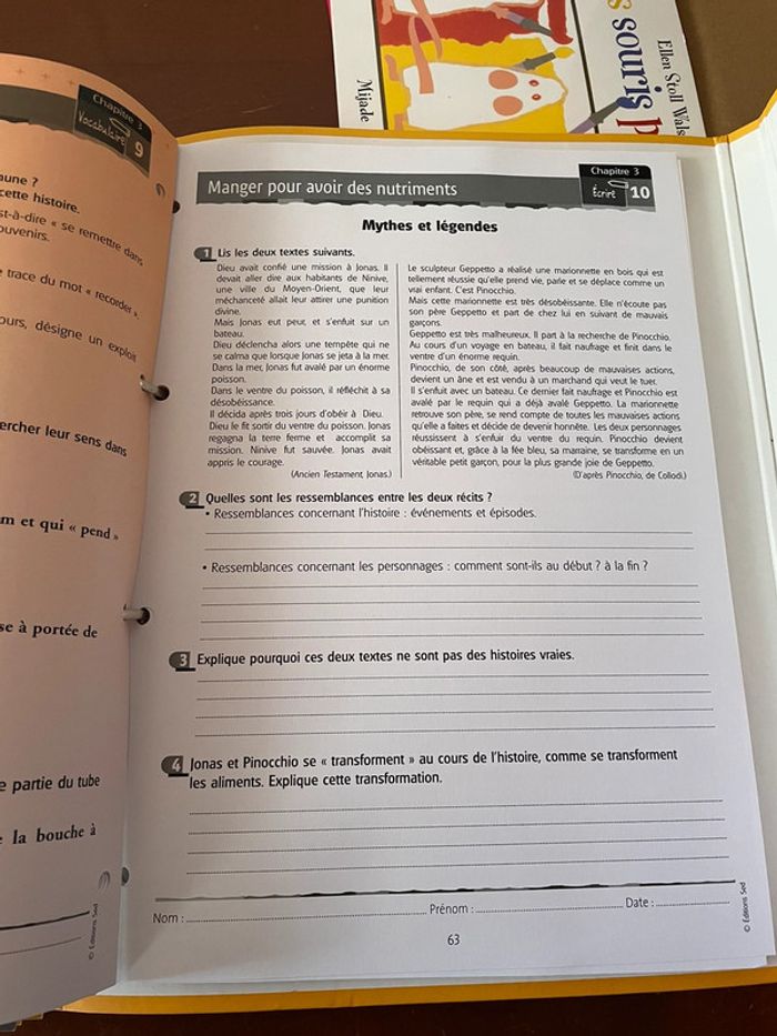 Le corps humain et l’éducation à la santé cycle 3 éditions sed - photo numéro 14