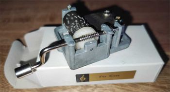 Boîte à musique Lettre à Elise