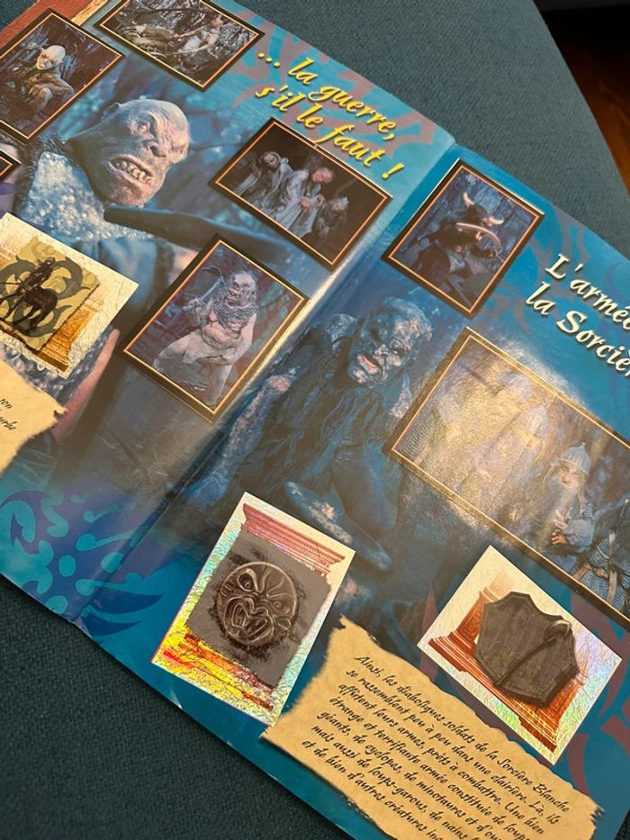 Album livre Panini complet stickers autocollants Narnia Le monde de Chapitre 1 lion sorcière - photo numéro 6