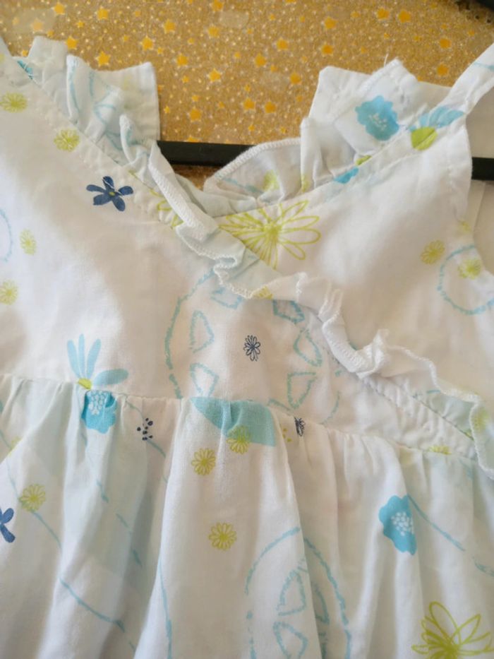 Ensemble été robe caleçon bébé fille - photo numéro 2