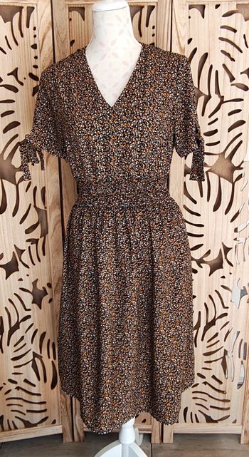 Robe imprimée fleurie T 36 Vila