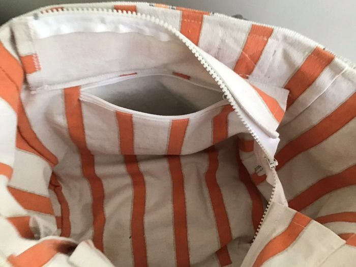 Sac cabas grosse toile « Marinette St Topez » - photo numéro 7