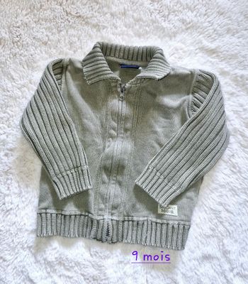 Gilet garçon 9 mois