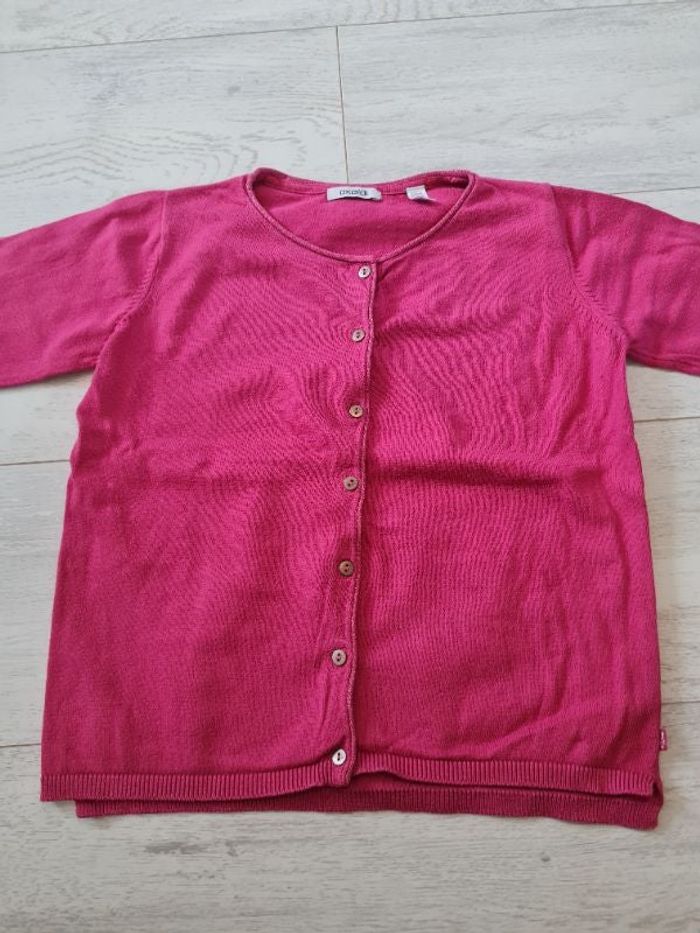 Gilet Okaïdi fille 10 ans