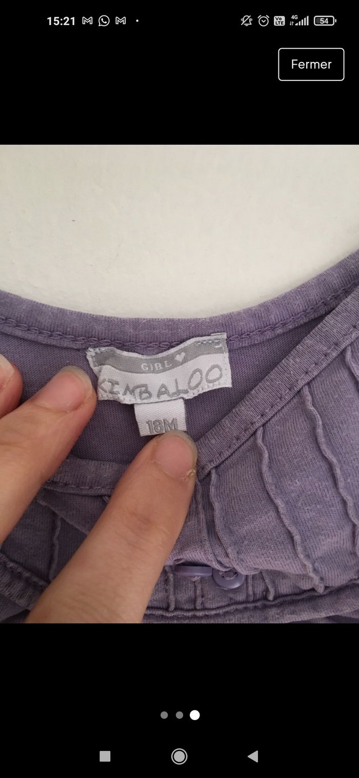 Débardeur kimbaloo en 18 mois - photo numéro 3