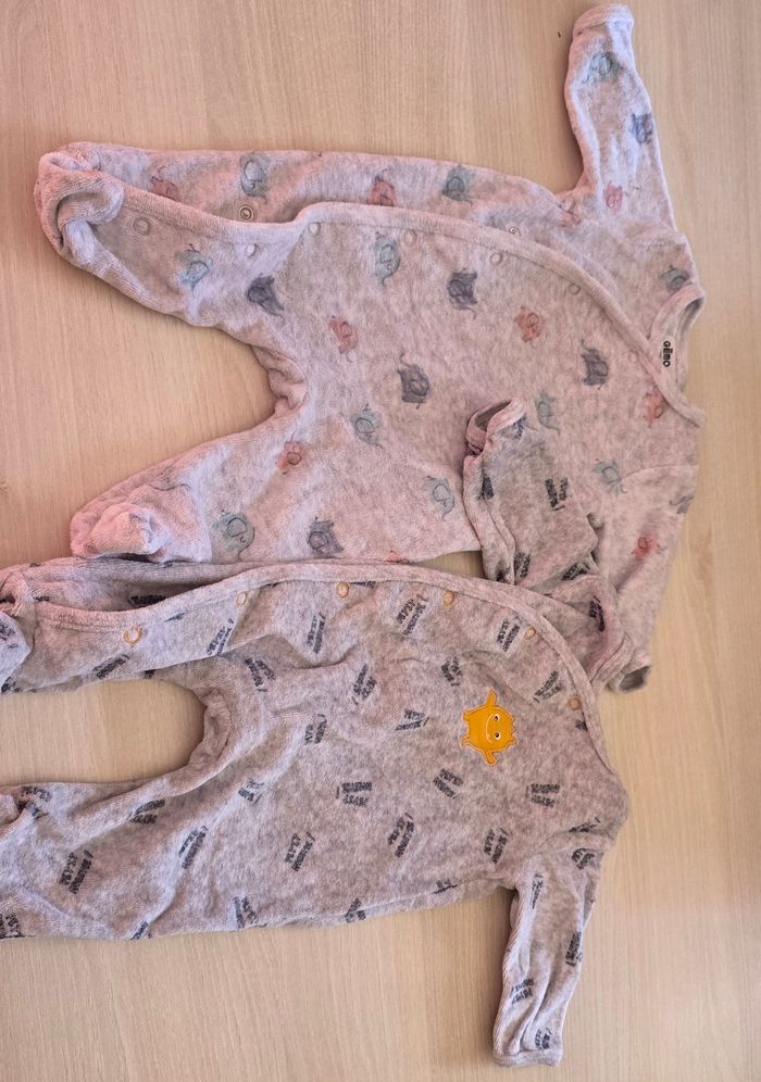 Pyjamas hiver 3mois 60cm