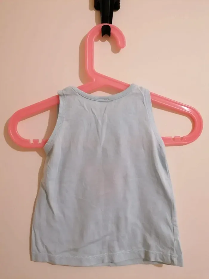 Lot debardeurs été fille 9 mois tissaïa - photo numéro 3