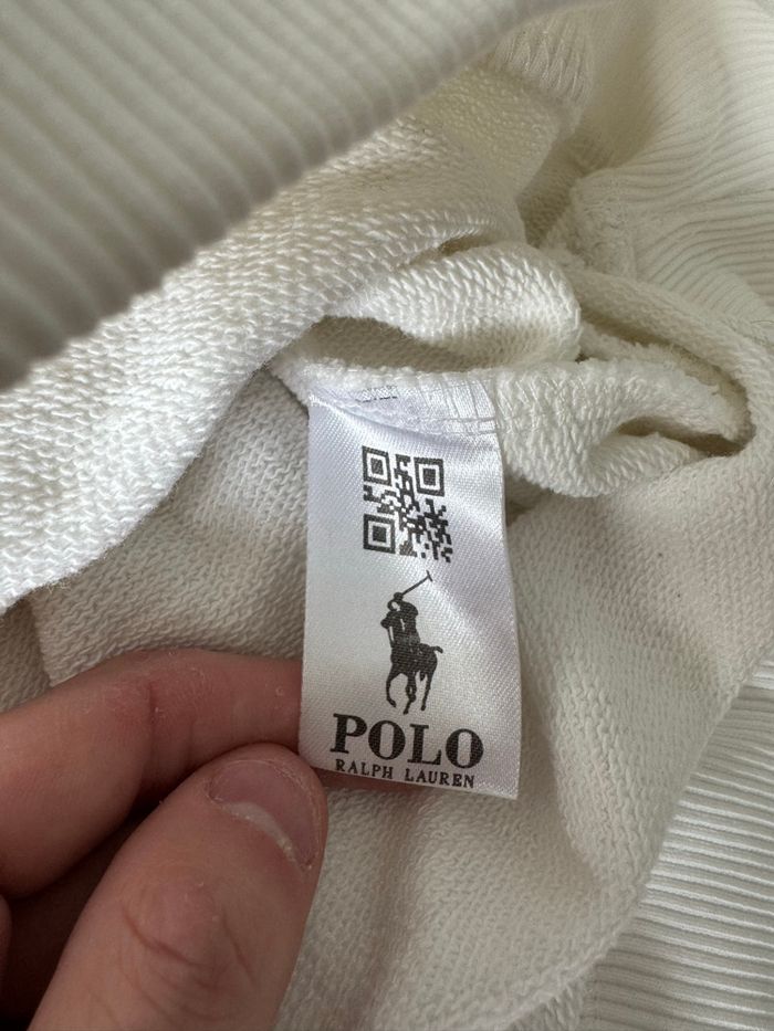 Pull Ralph Lauren ours blanc logo brode - photo numéro 8