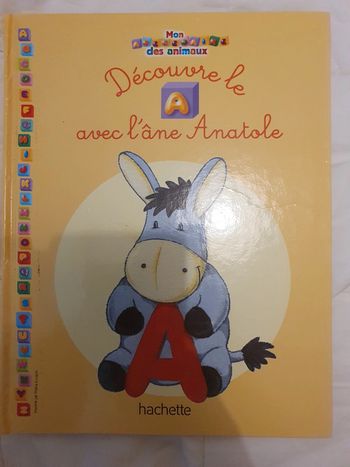 Livre Découvre le A avec l'âne Anatole