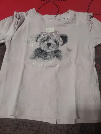 T-shirt manche longue lulu castagnettes taille 6 mois