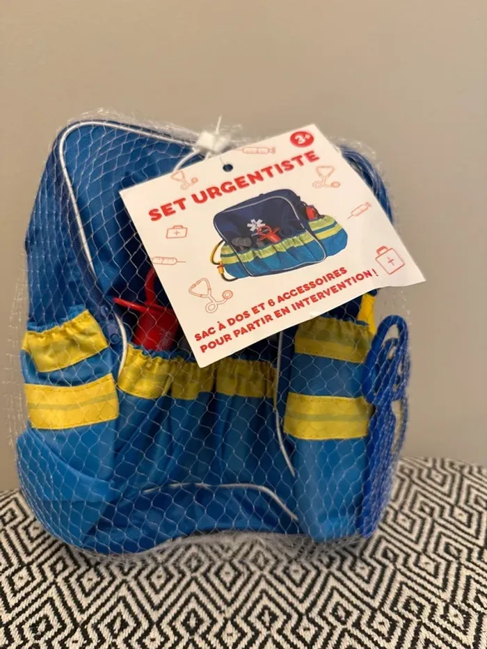 WDK - Set Urgentiste sac à dos et accessoires - 3 ans et +