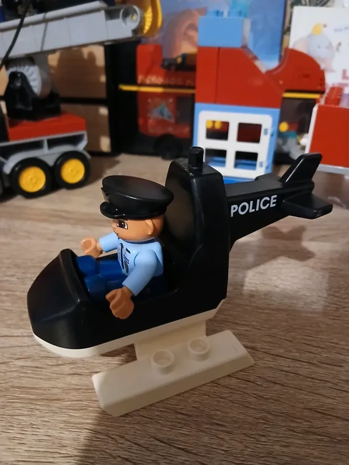 Lot lego duplo pompiers police - photo numéro 8