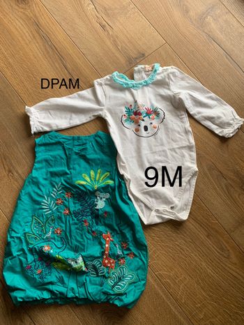 Ensemble robe et body DPAM 9M