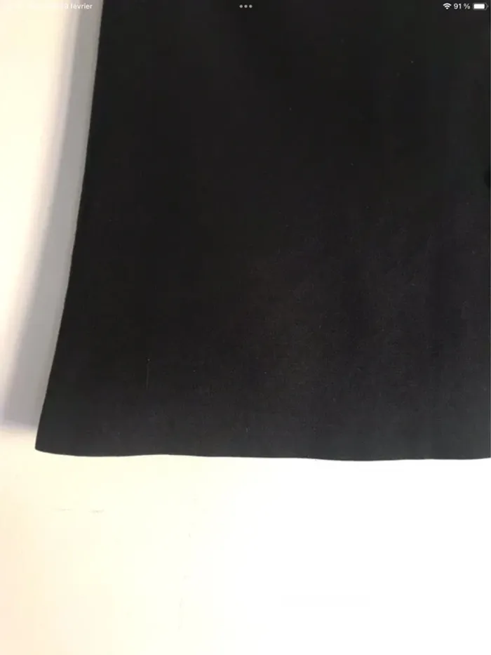 Mini jupe noire Oodji taille 34 - photo numéro 3