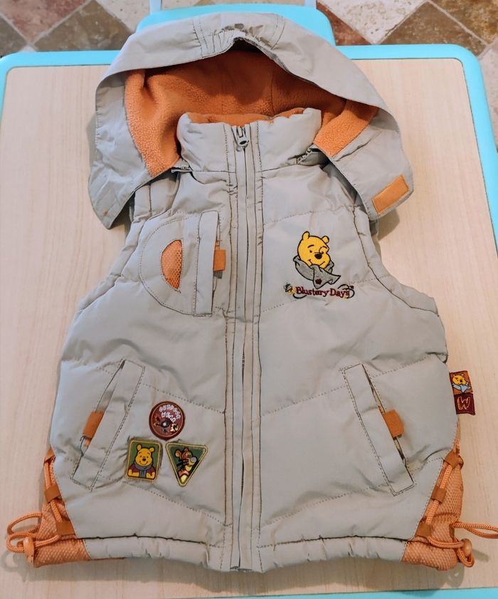 Doudoune 🐦 Winnie 🍯 l'ourson 🧸 Disney 🎈3 ans 🌈