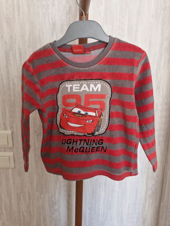 🎯 Ensemble pyjama garçon - Cars/Disney/Tissaia - Taille 3 ans - Coton/Polyester - photo numéro 4
