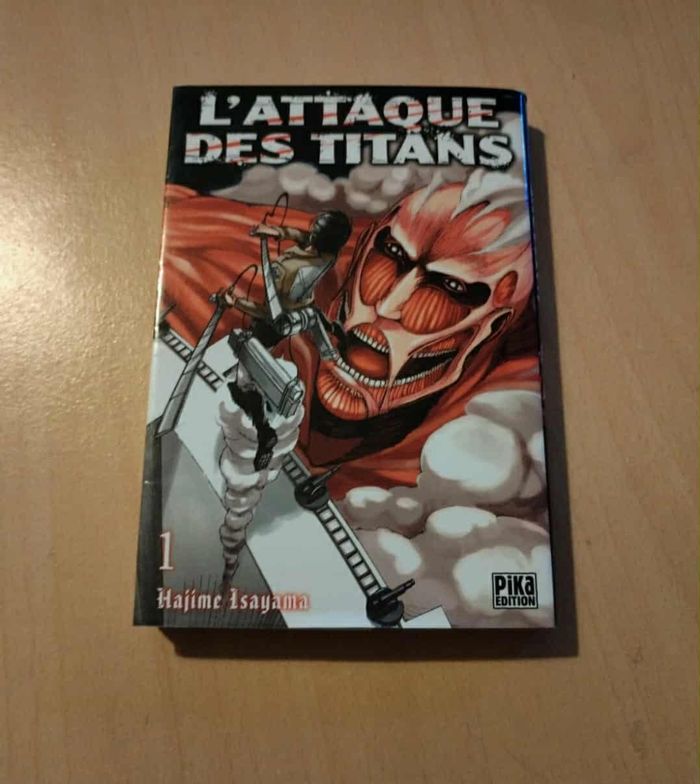 Manga : L'attaque des titans T01