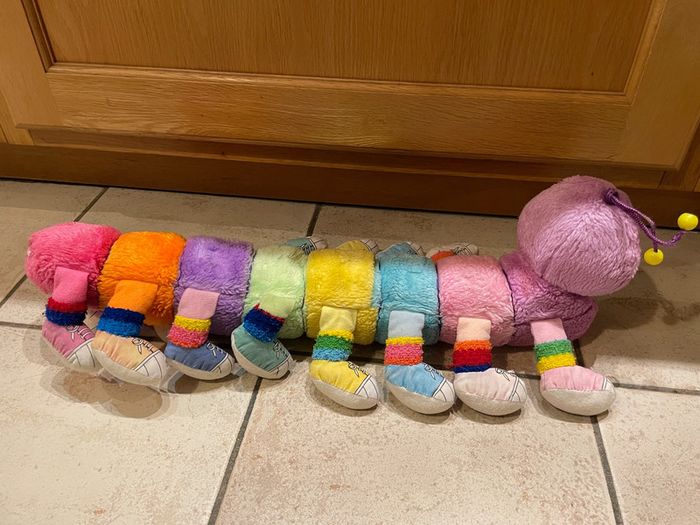 Peluche chenille vintage années 80 - photo numéro 5