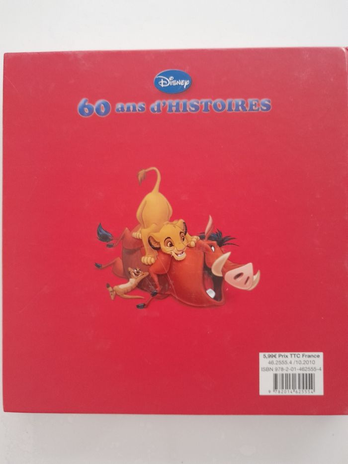 Livre Disney, 60 ans d histoires - photo numéro 2