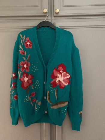Cardigan Vintage Hand made Paris | Vintage