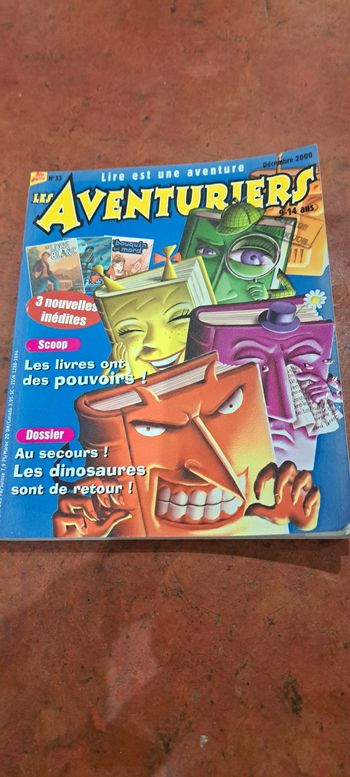 Livre les aventuriers