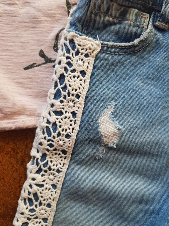 Ensemble fille 12/18mois mango lefties - photo numéro 3