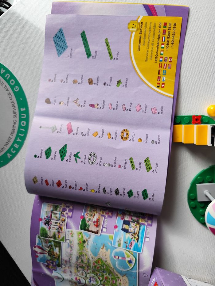 Lego Friends modele  41090 la piscine d'olivia garten pool swimming pool - photo numéro 4