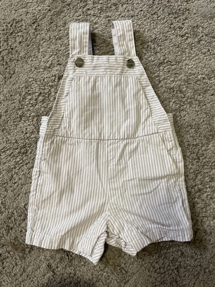 Salopette tenue ensemble garçon jacadi 3 mois - photo numéro 2