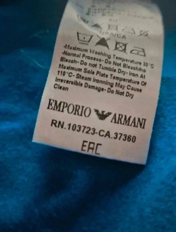 T-shirt bleu - Emporio Armani EA7 - photo numéro 11