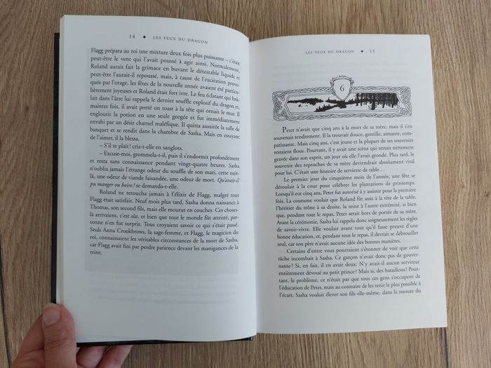 Livre vintage "Les yeux du dragon" Stephen King - photo numéro 7