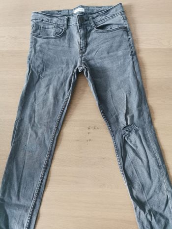 Jean skinny gris xs kiabi