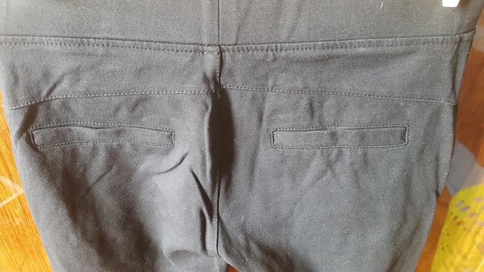 Pantalon noir fleuris - photo numéro 4