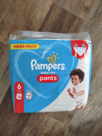 Pampers pants taille 6