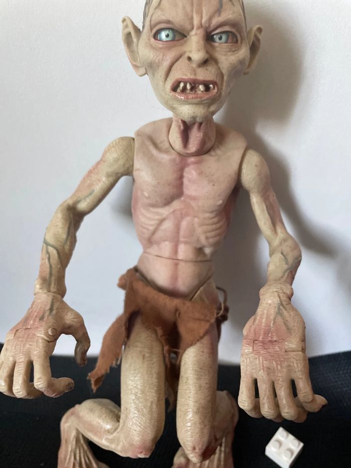 Le seigneur des anneaux grande figurine articulée Gollum 26cm 2003 Marvel - photo numéro 3