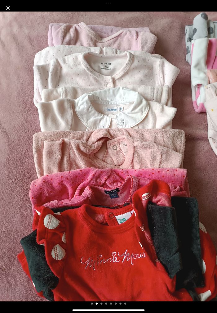 Lot 3 mois fille