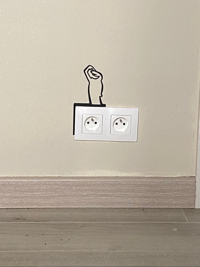 Décoration d’interrupteur la Linea