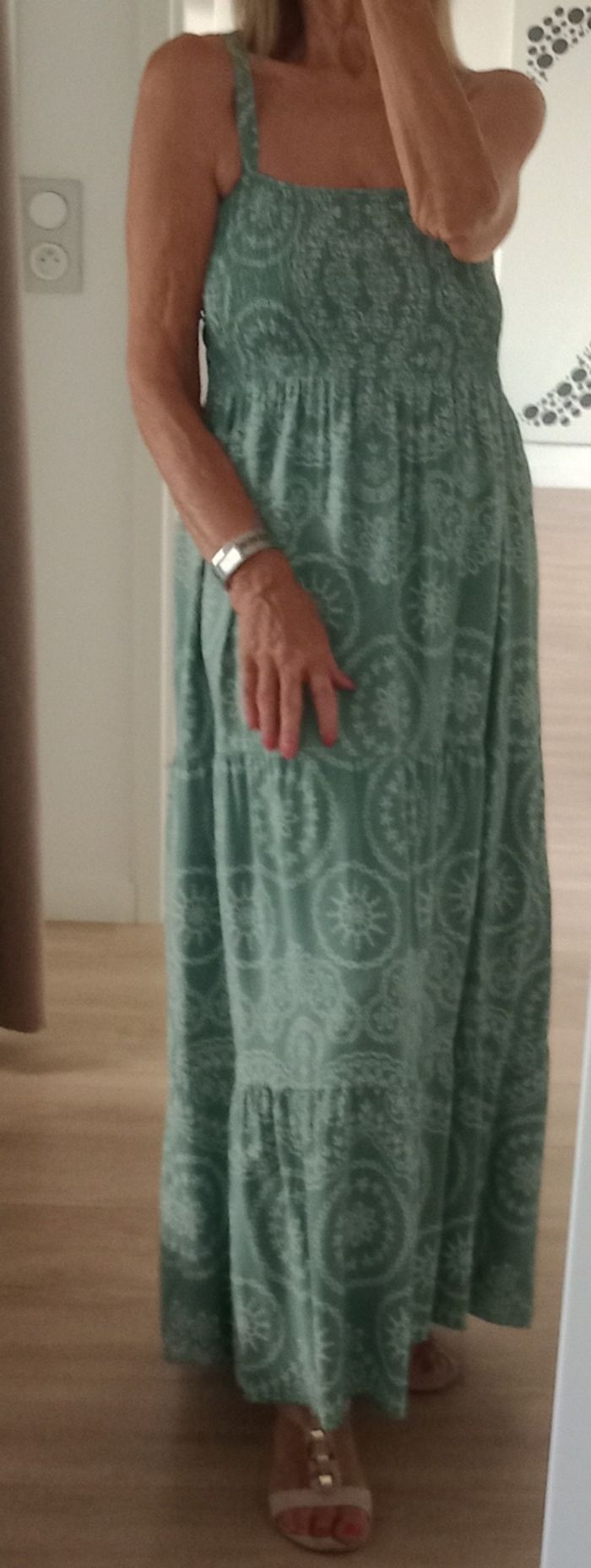 Robe longue Vert - photo numéro 2