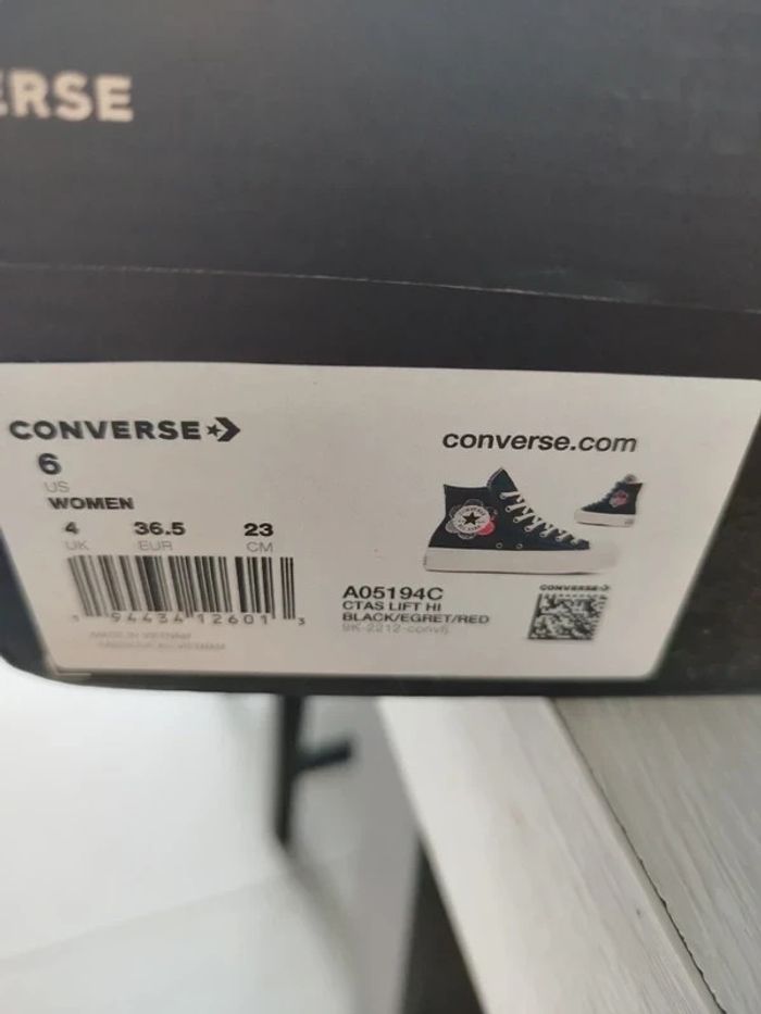 Converse plateforme All Star Lift P 36,5 - photo numéro 11