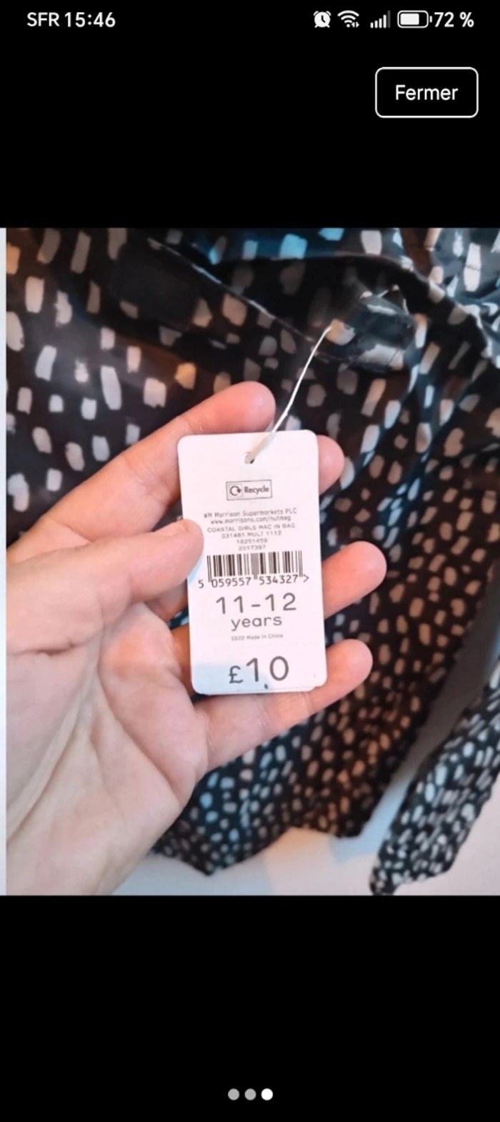 Kway gris fille - photo numéro 3