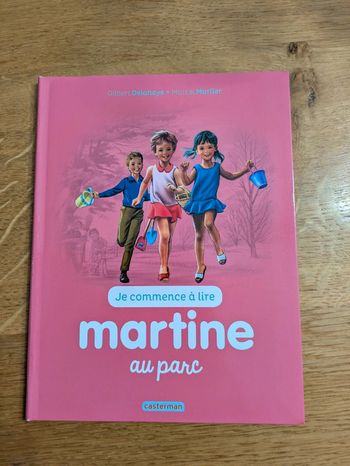 Livre de lecture Martine