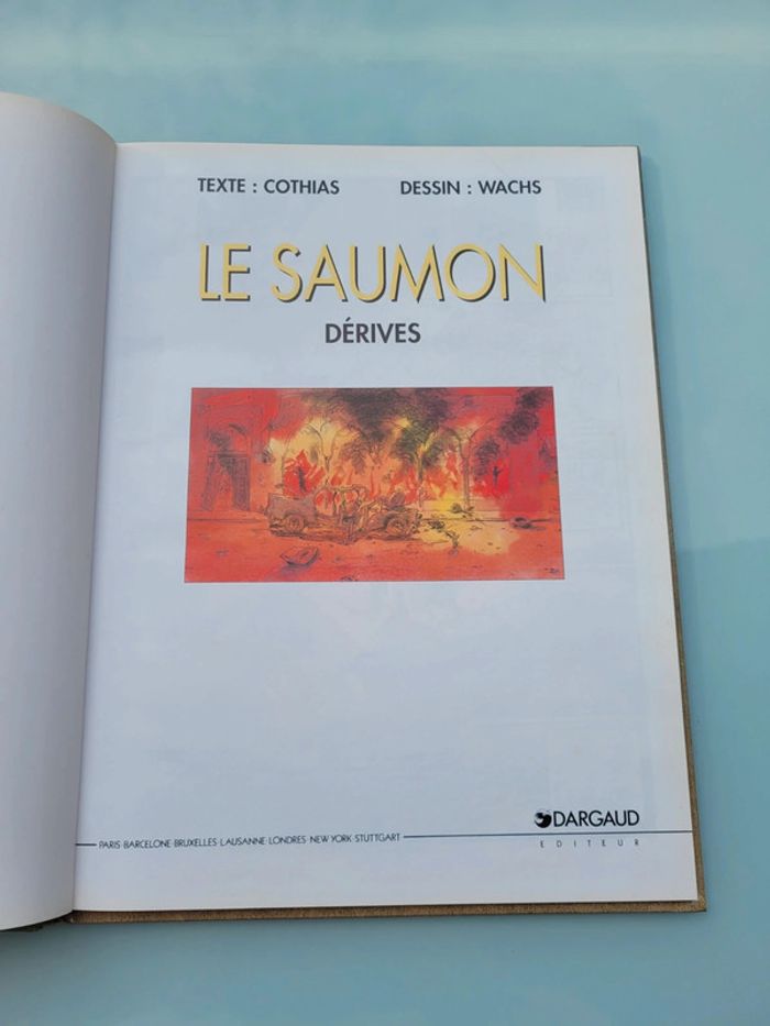 BD EO Le Saumon, tome 2, Dérives, juin 1996 (33) - photo numéro 2