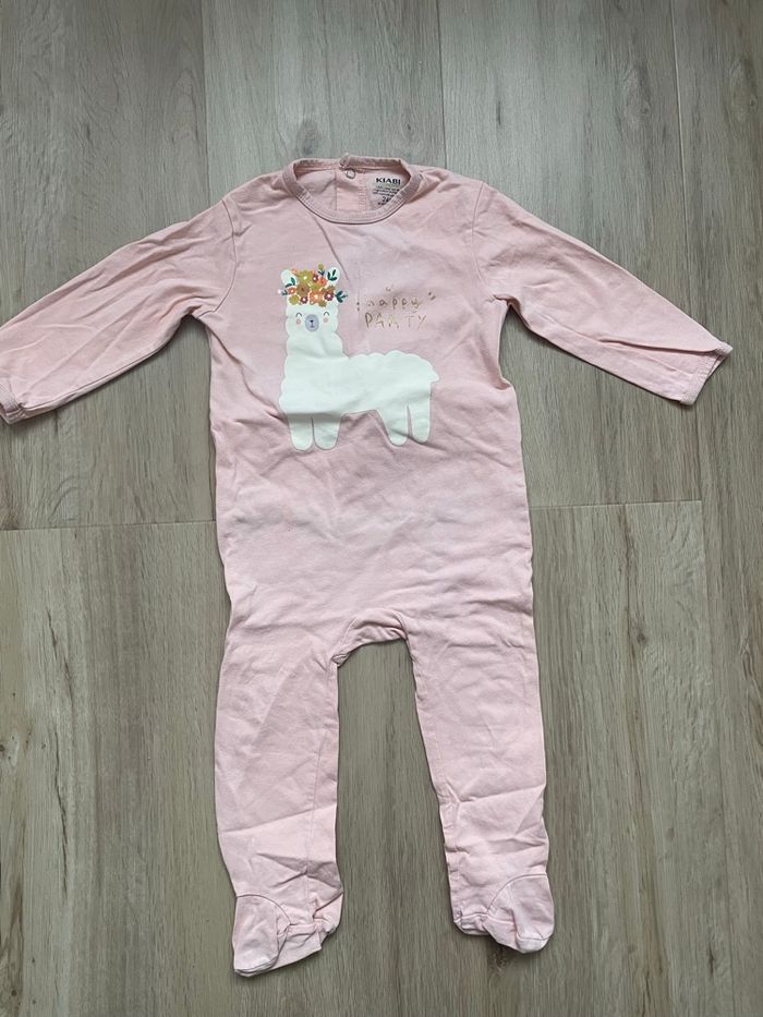 Pyjama Kiabi rose 24 mois