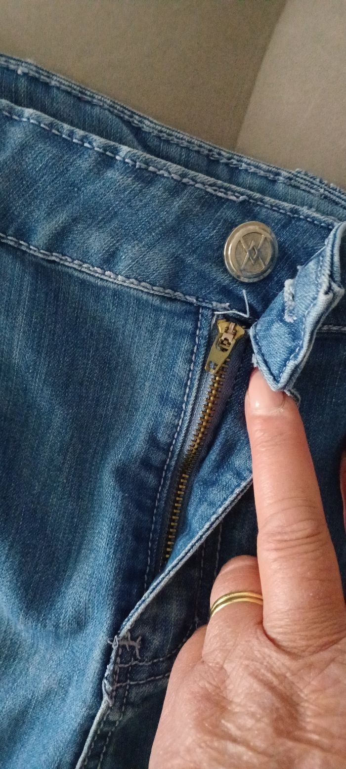 Très belle jupe jeans femme T 44 - photo numéro 10