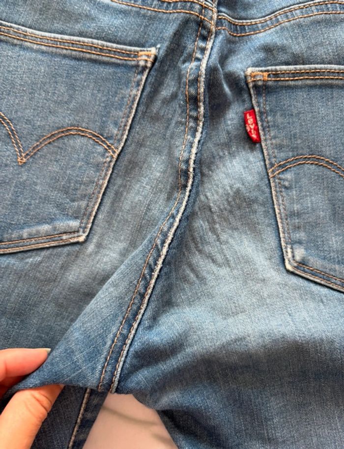 Jean Levi’s slimming skinny slim fit bleu destroy mi taille haute taille M/38 L30 - photo numéro 16